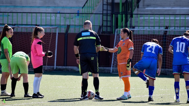 Inizio partita JSL WOMEN-SIRACUSA