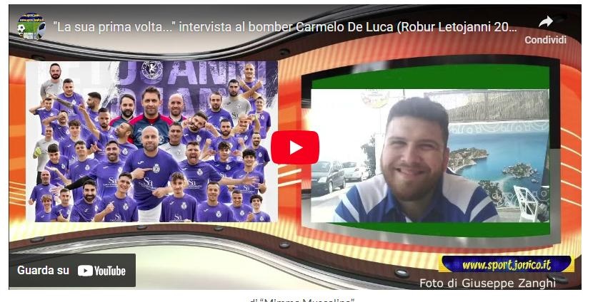 Robur Letojanni 23-24 - Intervista a De Luca