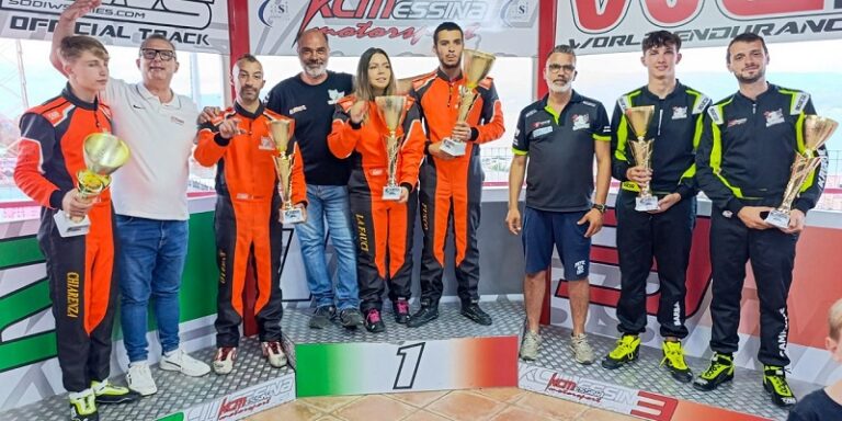 Podio F1 Campionato Endurance Interprovinciale (foto di Vincenzo Nicita Mauro)