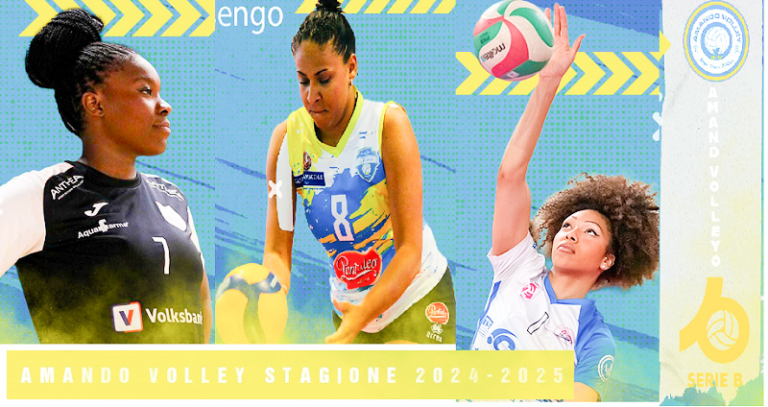 Amando Volley 24-25 - Andeng, Marsengo, Agbortabi