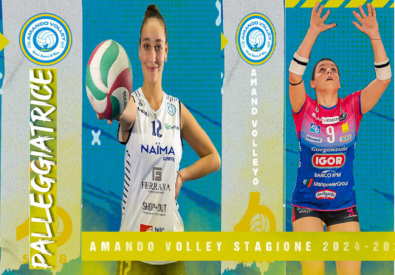 Amando Volley 24-25 - Sara Bonfitto e Giulia Picchi