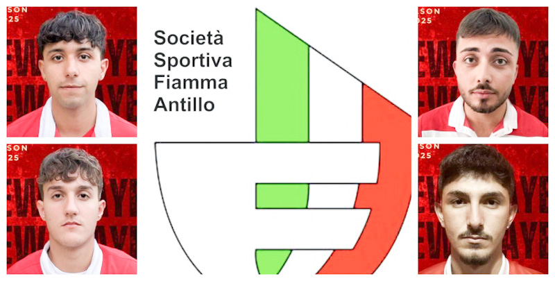 Fiamma Antillo 24-25 - Bartolone, Smiroldo, Lo Giudice e Stracuzzi