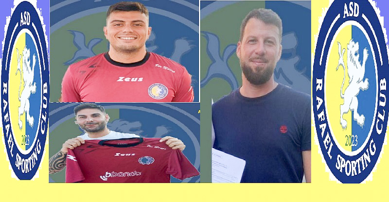 Rafael Sporting Club 24-25 - Matteo Ingegneri, Giovanni Curcuruo e Mirco Micocci