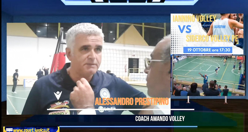 Amando Volley 24-25 - coach Prestipino vs Pescara