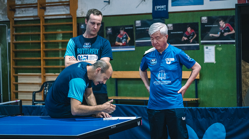Top Spin 24-25 I tecnici Wang Hong Liang e Marcello Puglisi