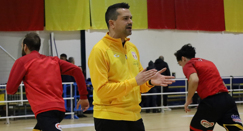 Messina Futsal Il tecnico Giuseppe Fiorenza