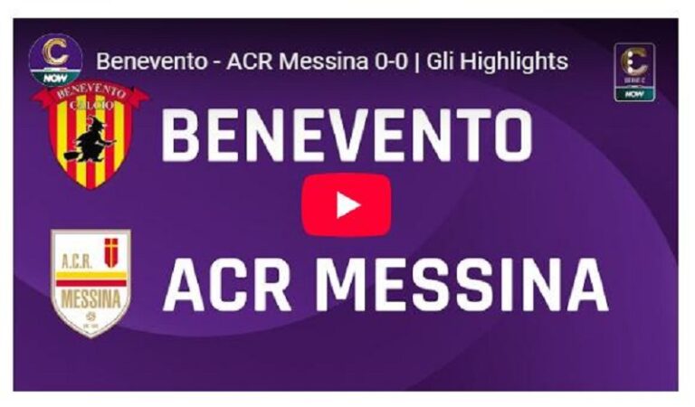 Messina - Benevento - la sintesi