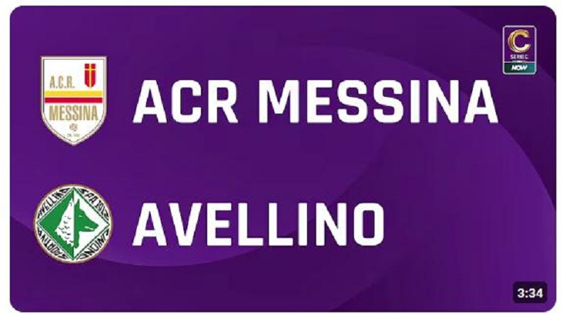 Acr Messina vs Avellino 0-1 i gol