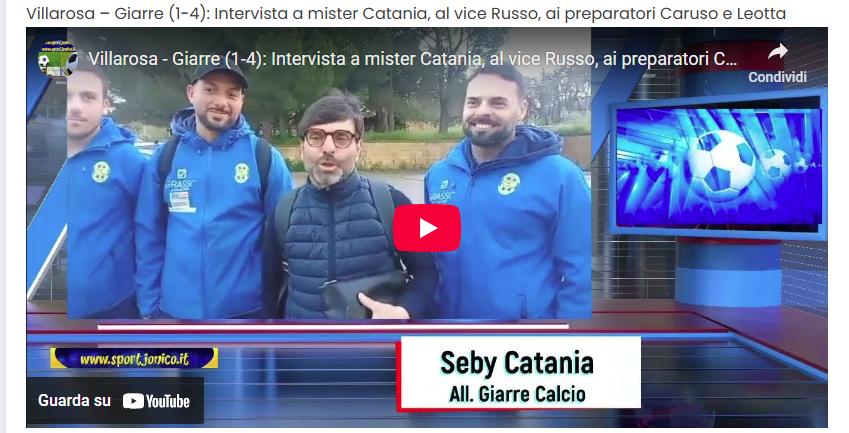 Giarre 24-25 interviste