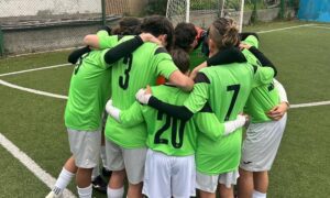 La concentrazione dei ragazzi della JUNIOR SPORT LAB