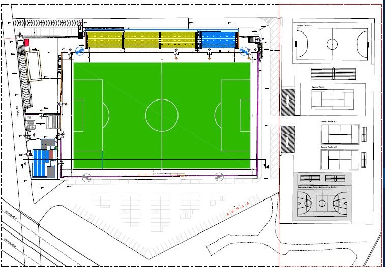 Roccalumera - Progetto Campo sportivo