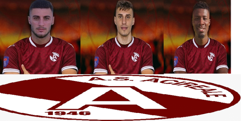 Acireale 25-26 - Gallo, Pelle e Ndiaye