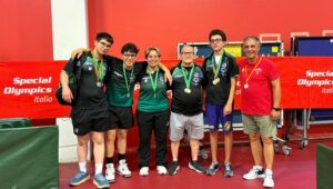 gli atleti della pongistica messina