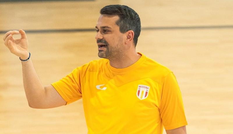 Messina Futsal 25-26 - Il tecnico Giuseppe Fiorenza