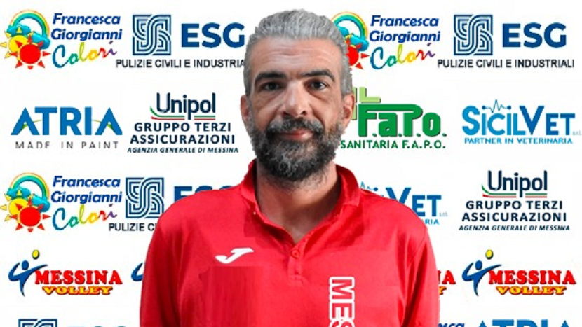 Messina Volley - coach Giuseppe Staiti