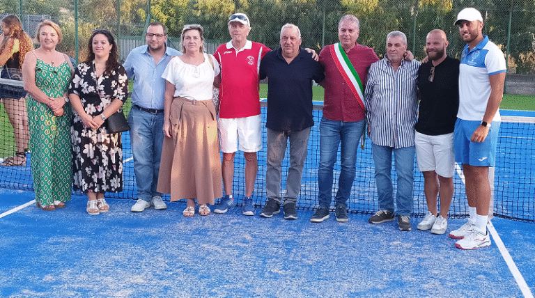 Tennis - Inaugurazione campo