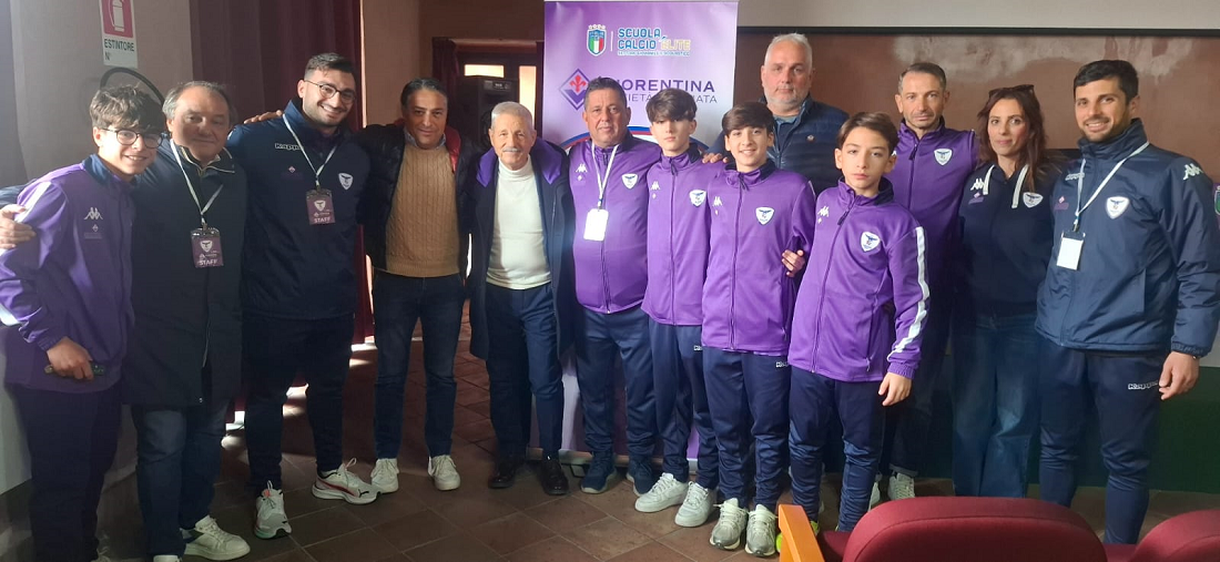 Calcio Giovanile - stage Fiorentina a S. Venerina
