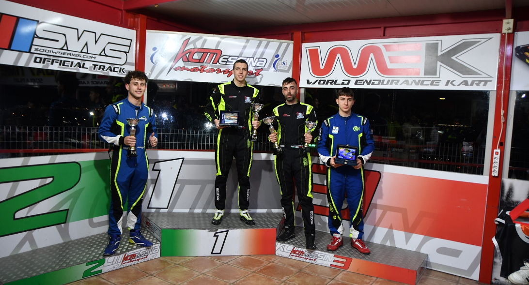 Kart Messina - Podio Gara2 F1 (foto di Filippo Mazzullo)