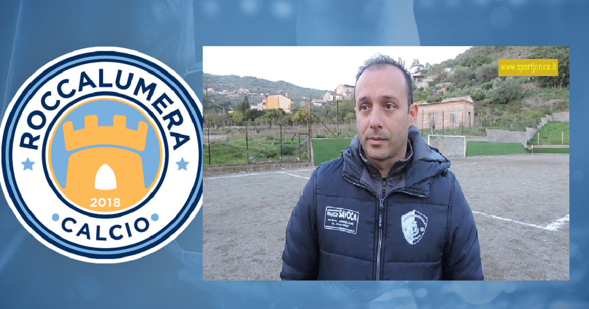 Roccalumera Calcio - mister Peppe Mangiò