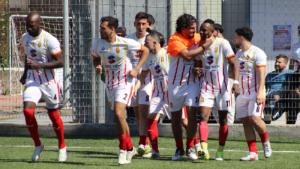 Calcio Furci vs Alkanta esultanza di Konatè