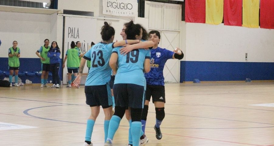 Esultanza Team Scaletta vs Palermo Campionato