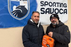 Sporting Savoca - Defribillatore