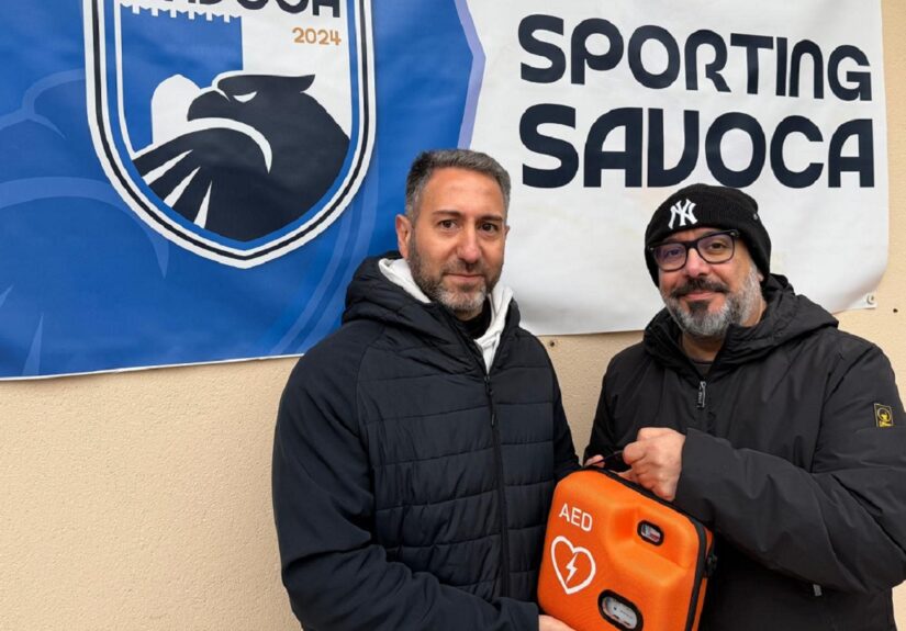 Sporting Savoca - Defribillatore