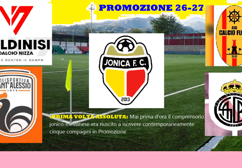 Calcio Promozione 26-27