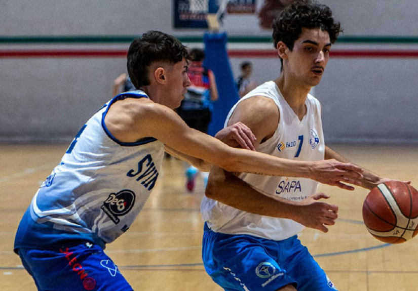 Nova Basket - Daniele Gentile in azione