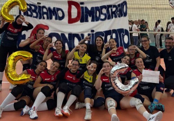 Sport Volley Letojanni 25-26 festa promozione in Serie C