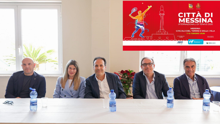 tennis - Presetazione Messina Cup 2026