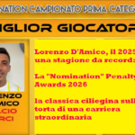 Calcio Furci - Lorenzo D'Amico nomination