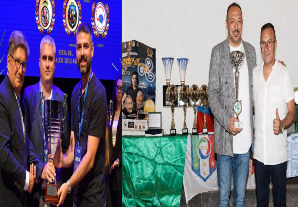 Real Rocchnere - Premiazione Festa del Calcio Siciliano e Awards