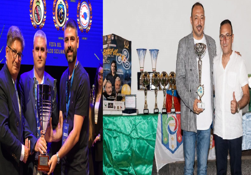 Real Rocchnere - Premiazione Festa del Calcio Siciliano e Awards