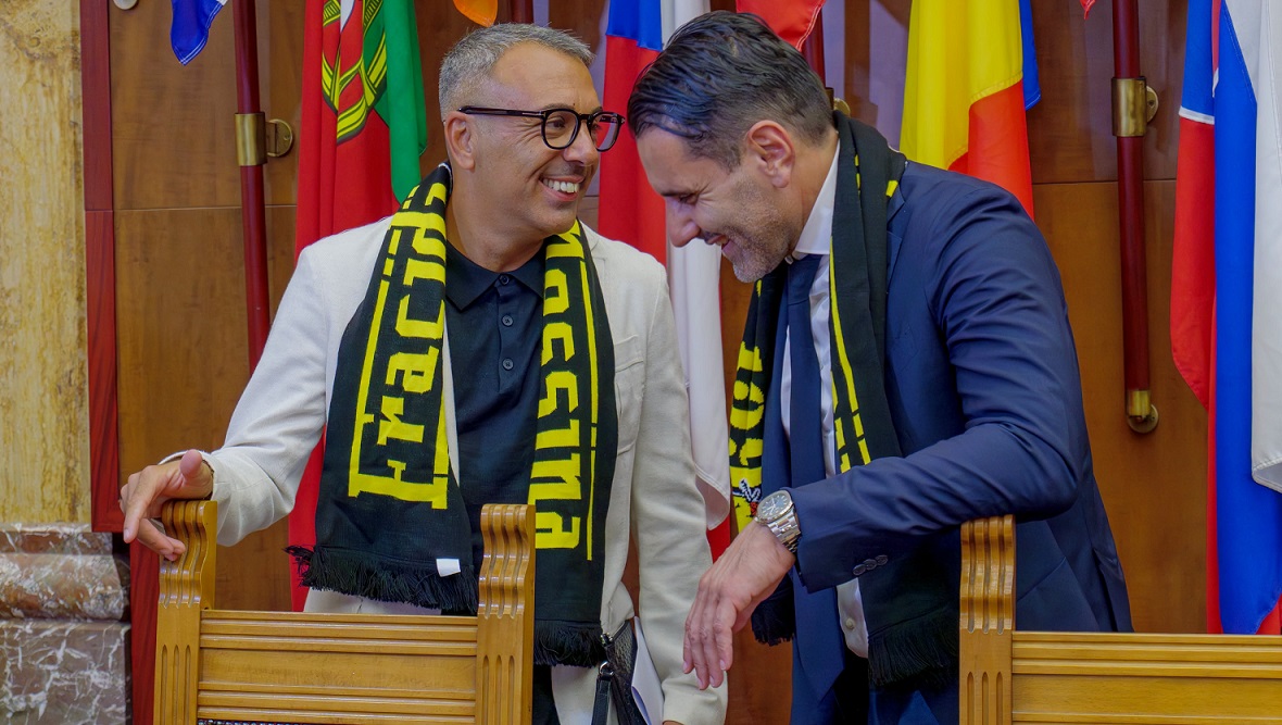 Acr Messina - Confrenza Torrisi e Davis