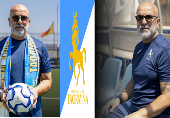 Fc Taormina - mister Salvatore Fiammetta