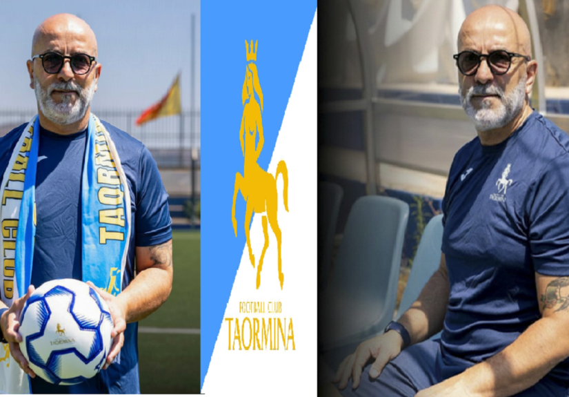 Fc Taormina - mister Salvatore Fiammetta