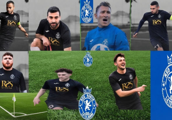 Robur Letojanni - S. Cannavò, G. Cannavò, Ruggeri, Lo Monaco, De Luca, Alberto e Tamà