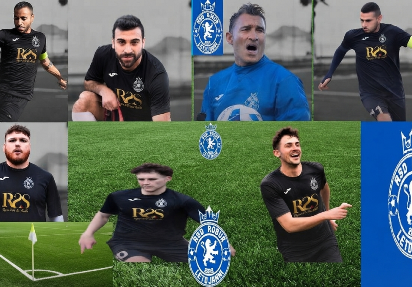 Robur Letojanni - S. Cannavò, G. Cannavò, Ruggeri, Lo Monaco, De Luca, Alberto e Tamà