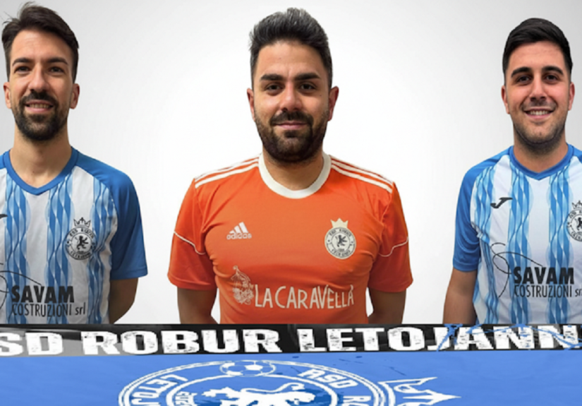 Robur Letojanni - Vaccaro, Vecchio e Zappalà