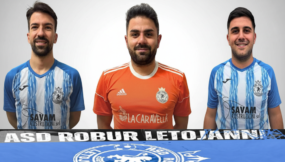 Robur Letojanni - Vaccaro, Vecchio e Zappalà