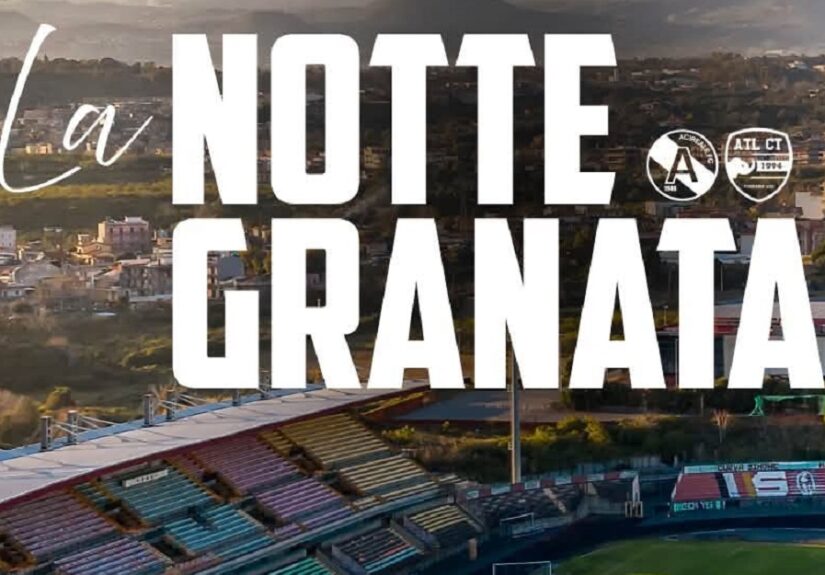 Acireale Fc - la notte granata