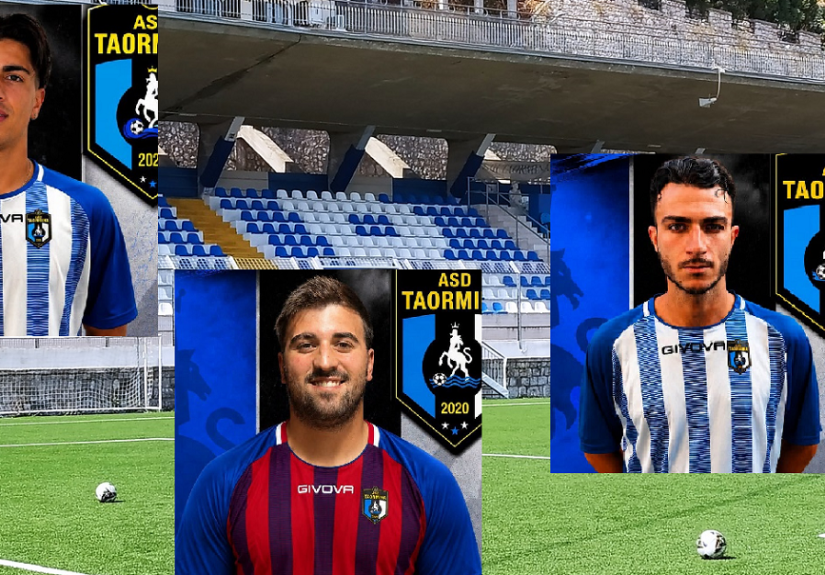Asd Taormina - Pietro La Torre, Nilo Ravasco e Giovanni Mileti