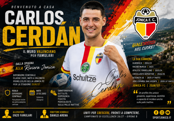 Jonica Fc - Carlos Cerdan