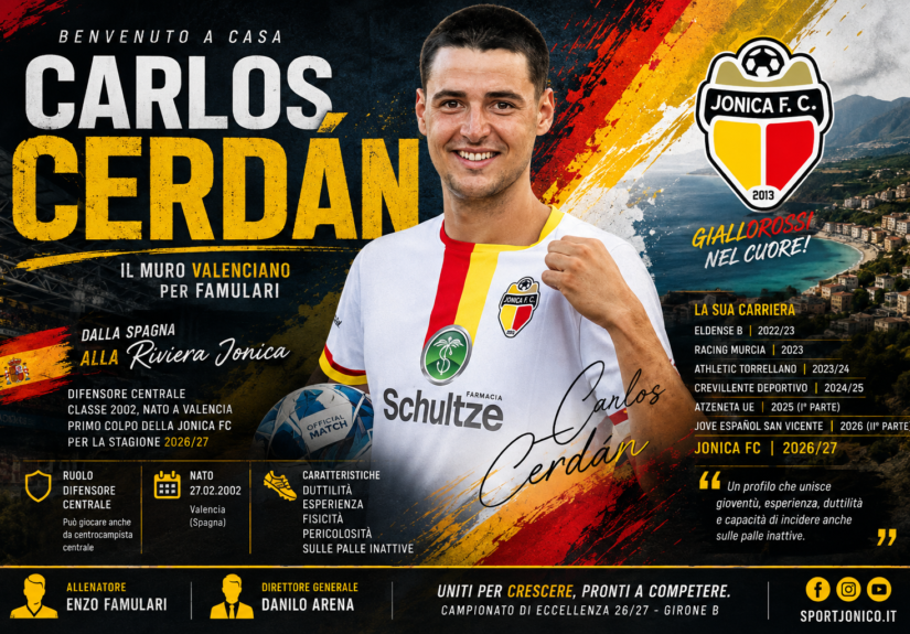 Jonica Fc - Carlos Cerdan