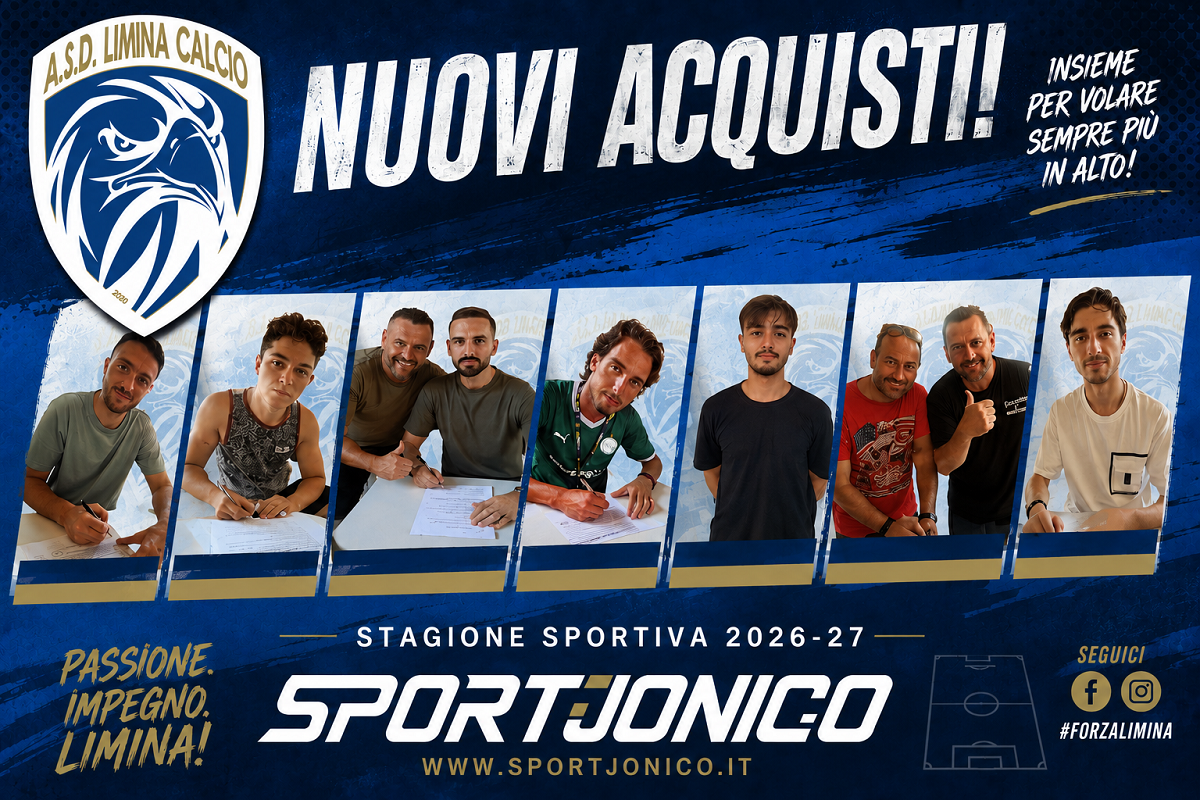 Limina Calcio - Acquisti 26-27