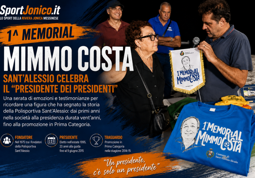 Memorial Mimmo Costa 2026