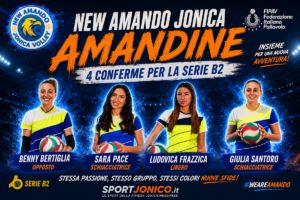 New Amando Volley - Bertiglia, Pace, Frazzica e Santoro