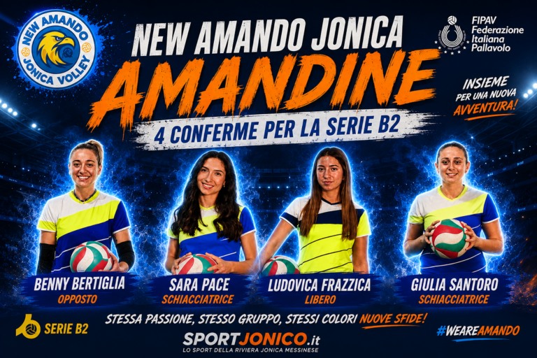 New Amando Volley - Bertiglia, Pace, Frazzica e Santoro