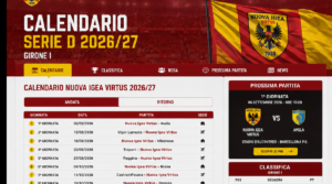 Nuova Igea Virtus - Calendario 26-27